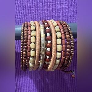 Multicolor Beaded Bracelet Set